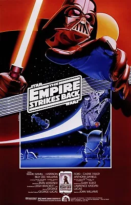 Star Wars Movie Poster - The Empire Strikes Back Poster (e) - 11  X 17  • $13.96