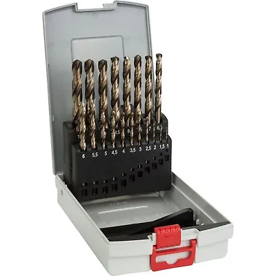 Bosch 19pce Hss-co Cobalt Metal Drill Bit Set ** For Stainless Steel Drilling • £42.95