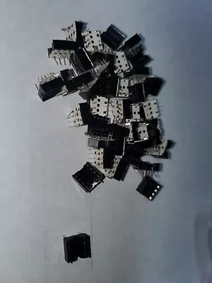 10pcs Augat DIP-8 IC Socket Solder Type Double Row 8-PIN DIP Integrated Circuit • $12