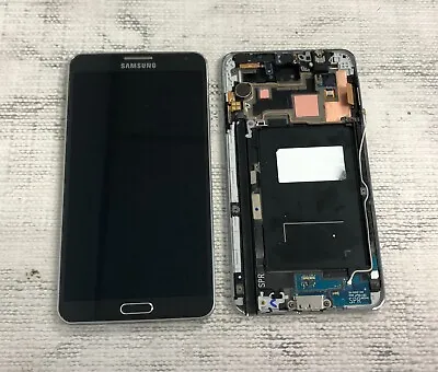 Oem Galaxy Note 3 N900p/n900v Lcd Screen Digitizer With Frame- Black Good Cond. • $39.99