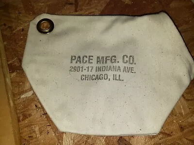 Pace Bantam Replacment Money Bag / Coin Bag Antique Slot Machine Made In Usa • $22
