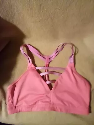 Victoria Secret Orange Sports Bra Size S/P • $2