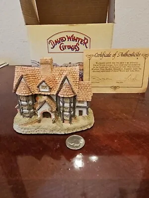 David Winter Cottage Figurine England John Hine Shire Hall Shirehall Castle Home • £7.23