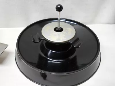 Unique ~vintage~ Mcm Mid-century / Deco Floating Spinning Ashtray (no Reserve) • $4.95