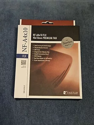 Noctua NF-A4x10 FLX 40x10mm A-Series Blade Case Fan • £14