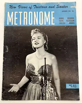 Metronome Jazz Magazine Vol 67 No 11 1951 Mary Mayo Alan Dean • $4.85