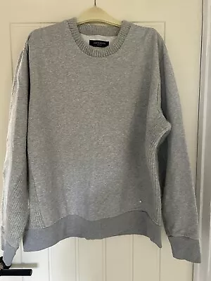 All Saints Jumper Sweatshirt - Grey Marl - Medium • £0.99