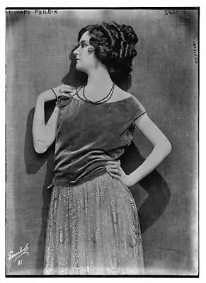 Mary Philbinsilent Film ActressdressesnecklacesclothingBain News Service • $9.99