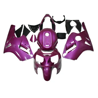 Purple Black Fairing Kit For Kawasaki Ninja ZX12R 2000 2001 Injection Bodywork • $409.95