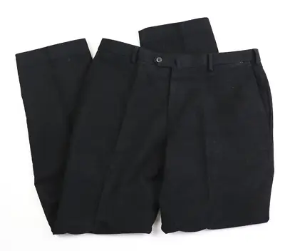 $26 • Buy Domenico Vacca Men's Size 56 Actual Size 37X31 Black Corduroy Pants