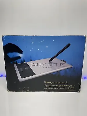 Wacom Bamboo Capture Pen And Touch Tablet CTH470 MISSING ADOBE SOFTWARE CD • $39