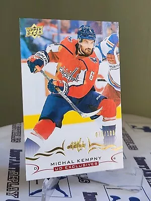 2018-19 Upper Deck UD Exclusives 070/100 Michal Kempny #442 WASHINGTON CAPITALS • $4.42