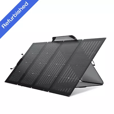 EcoFlow 220W Bifacial Solar Panel Kit For Generator Certified Refurbished • $319