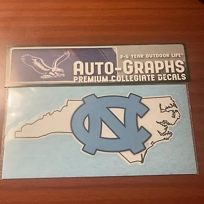 Sealed Collegiate Car Truck Laptop Toolbox Decal Sticker - UNC North Carolina  • $7.16