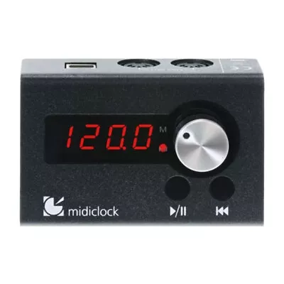 E-RM Midiclock+ Master Clock Source With 2 MIDI DIN Sync Or Modular Outs • $215
