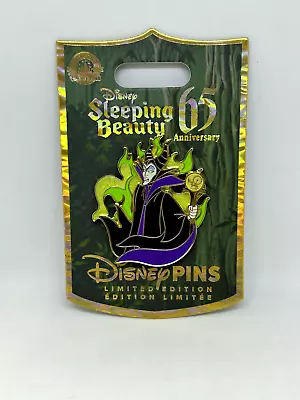 Maleficent Sleeping Beauty 65th Anniversary LE 3050 Disney Pin • $29.99