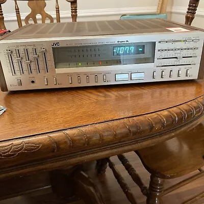 JVC R-S77 AM FM Digital Synthesizer SUPER-A Stereo Receiver Works & Sounds Great • $175.99