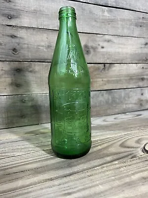 Vintage 1976 Bicentennial 7 UP 16oz. Glass Bottle Drum Very Rare 1776 Stars EUC! • $12