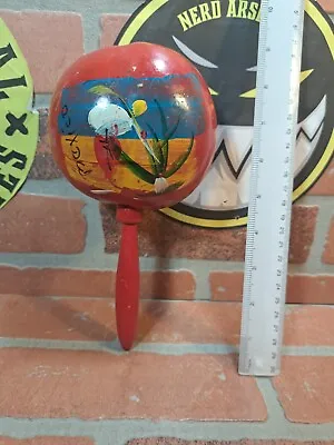 Hand Made Hand Painted Mexican Maraca • $5