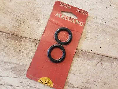 £3.99 • Buy Meccano #155 Rubber Rings Spare Parts Card Packet Packaged New 1970s