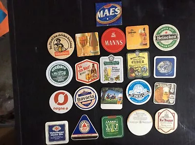 21 Different EUROPEAN / English Beer Coasters J • $4