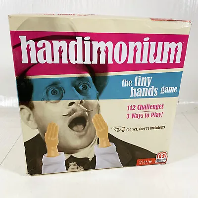 Handimonium - The Tiny Hands Game - 112 Challenges 1000% Complete 2017 MATTEL • $27.95