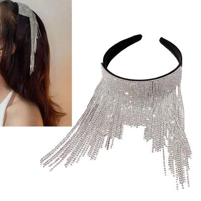 £14.53 • Buy Bridal Headpiece Wedding Head Jewelry Chain Hair Jewelry Boho Accessories