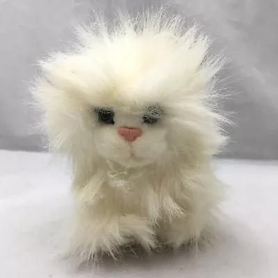 White Persian Kitty Cat Meows Sound Great American Fun Plush 8  Toy Lovey • $17.99