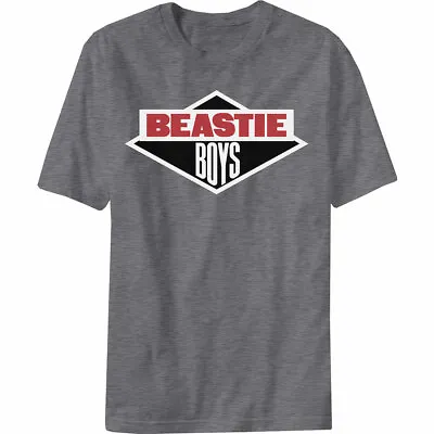 Grey The Beastie Boys Logo Official Tee T-Shirt Mens • $41.79