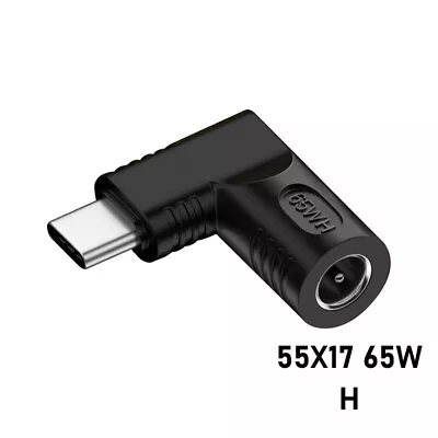 Adapter Laptop Power Converter Connector USB C Type C PD DC Plug 65W Notebook • $62.69