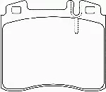 For Mercedes S Class W140 Front Brake Pads 1993 To 1998 New • $49.77