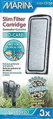 Bio-Carb Carbon Slim Filter Cartridge - Pack Of 3 Marina • £6.64