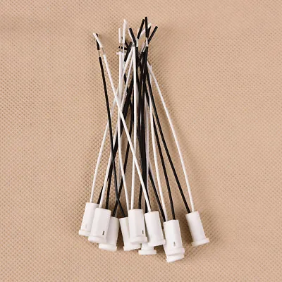 10PCS/LOT G4 Base G4 Socket Plug Ceramic G4 Holder Head Wire Connector 1.sh6 • $4.36