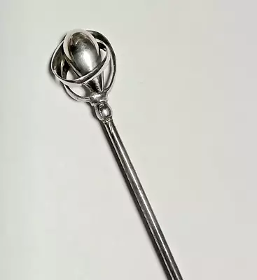 £39.99 • Buy Antique Art Nouveau Sterling Silver Top Charles Horner Hat Pin