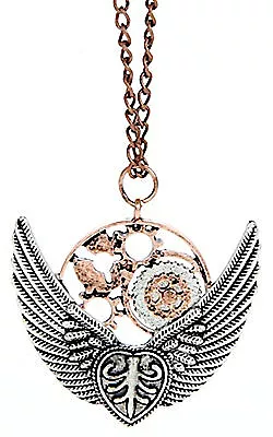 Wings Gears  Steampunk  Necklace Style • $8.95