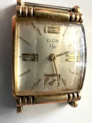 1950's Vintage Elgin Wristwatch Manual Caliber As Is Parts • $19.95