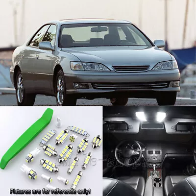 6000K White 9X Interior LED Light Kit For 1997-2001 Lexus ES300 + Free Tool • $10.83