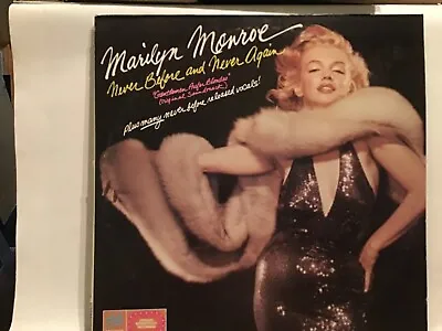 Marilyn Monroe  Never Before Never Again * Stet Label  15005 *  • $25