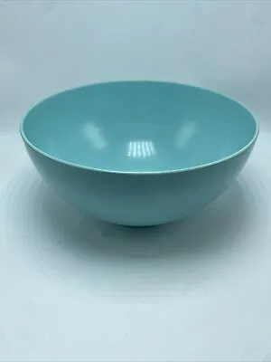 Apollo Ware By Alexander Barna 9  Melmac Mixing Bowl Aqua Blue Solid Vintage • $12