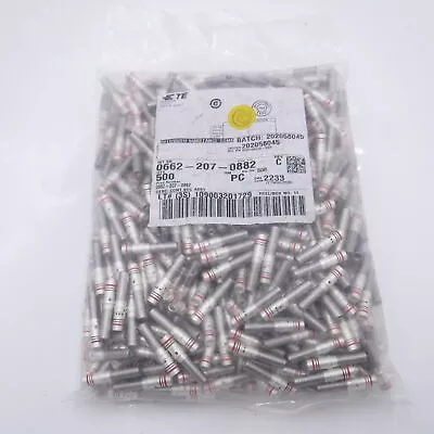 500Pk TE Connectivity Military M39029/30-220 Socket Contact 8-10AWG Crimp Silver • $1999.99