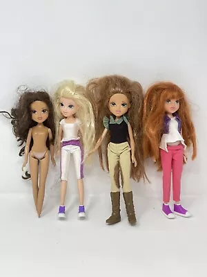 Moxie Girls Lot Of 4 Dolls 3 Complete With Outfit 1 No Feet No Clothes • $12.97