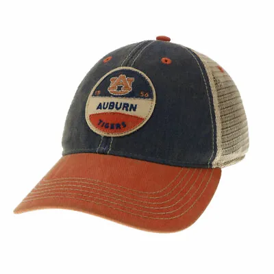 Auburn Tigers Legacy Brand 2-Tone OFA Mesh Back Trucker Cap - Circle Patch • $9.99
