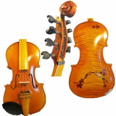  SONG Brand Old Type Master Viola D'Amore 4×4 String 14  Full Size Violin 4/4 • $431.10