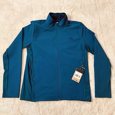 New North Face Men's Future Fleece Full Zip Jacket Size Large Blue TNF • $39.99