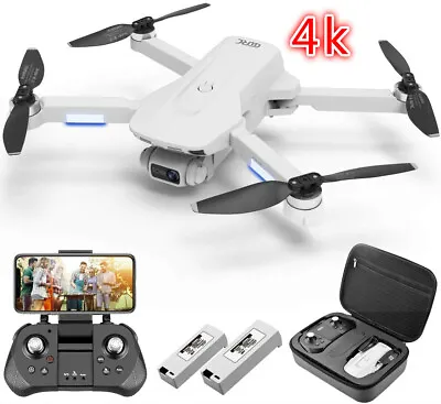 2023 4DRC F8 GPS Drone With 4K HD WiFi Camera Brushless FPV RC Quadcopter • $139.99