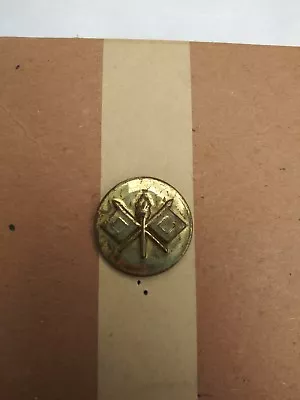 Vintage US Military Flat Brass Signal Corps Branch Insignia • $7.99