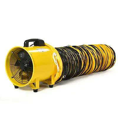 12''Extractor Fan Blower Portable Exhaust 520W 32FT With Ventilator Duct Hose • $141.09