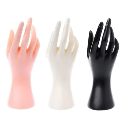 Hand Mannequin Hands Model Display Gloves Jewelry Model Stand For Home Decor • £8.78