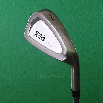 KZG MC-II Cavity Back Single 7 Iron Stepped Steel Stiff • $21.99