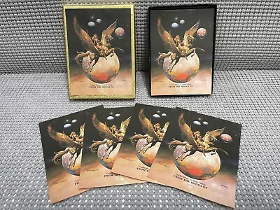 Antioch Vintage U-Stick Bookplates Box Of 56 Boris Vallejo Golden Wings 1977 • $12